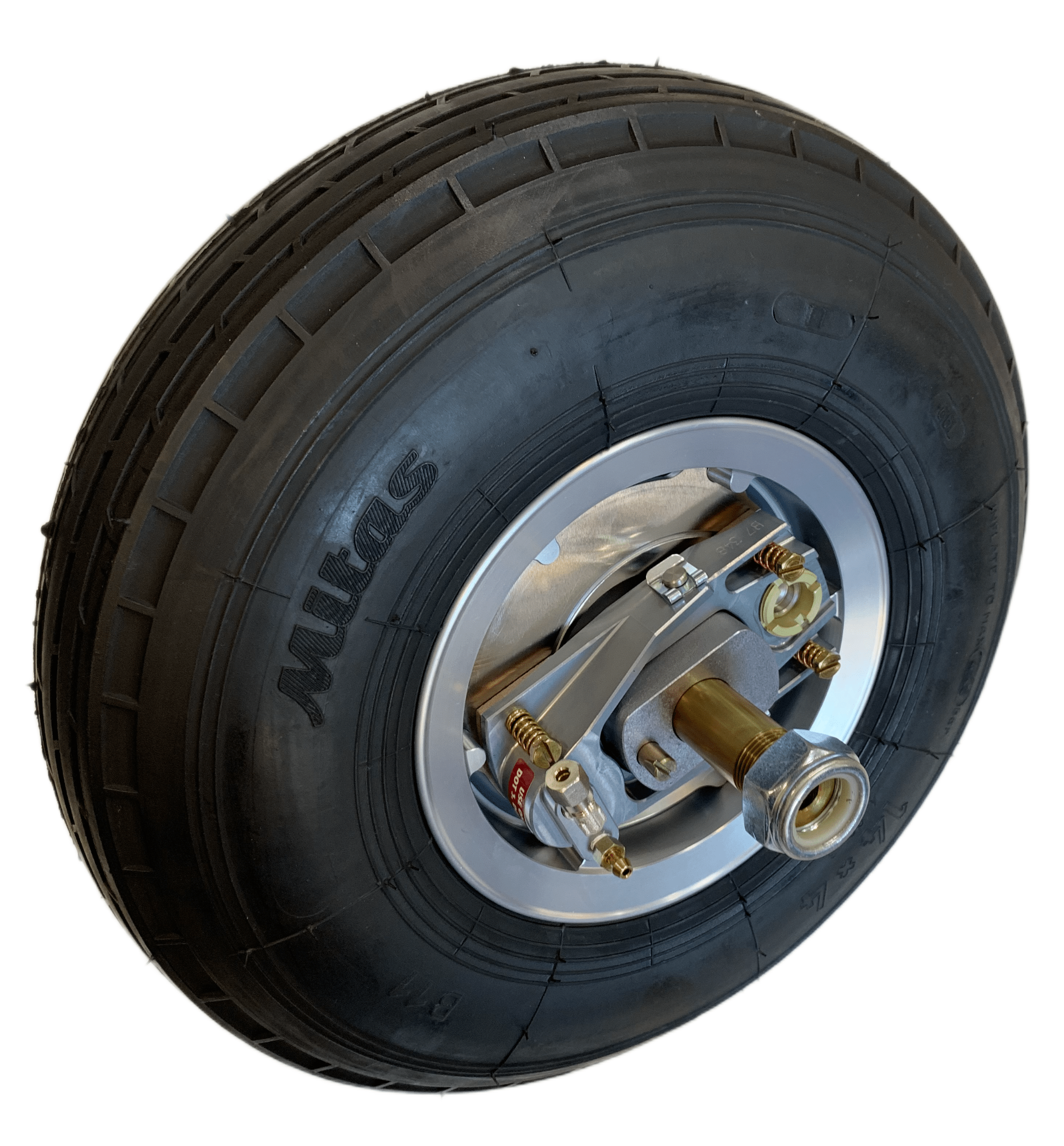 Disk 6" Neco-power s klešťovou brzdou a hřídelí - Obrázek 3