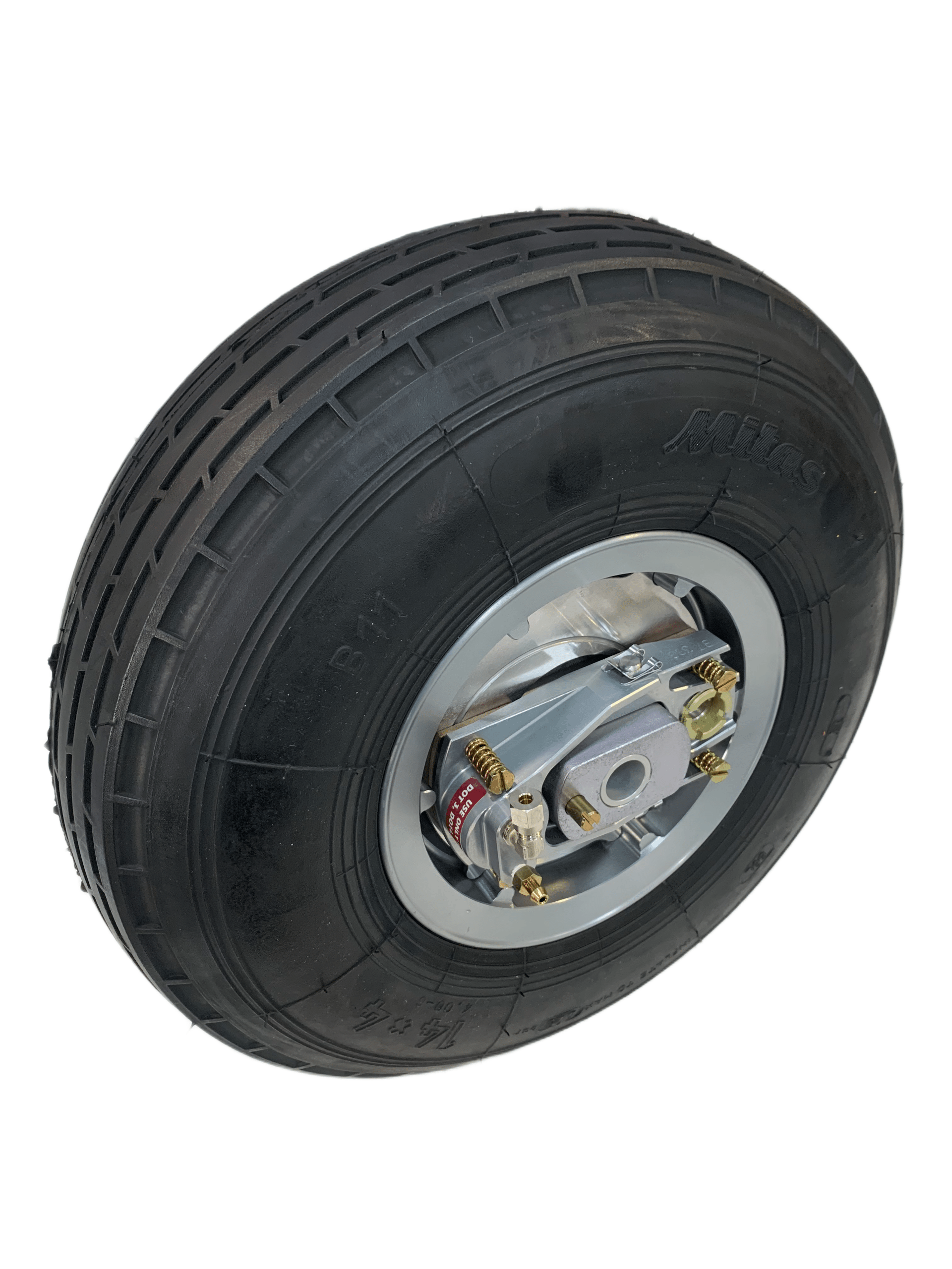 Disk 6″ Neco-power s klešťovou brzdou, bez hřídele - Obrázek 3