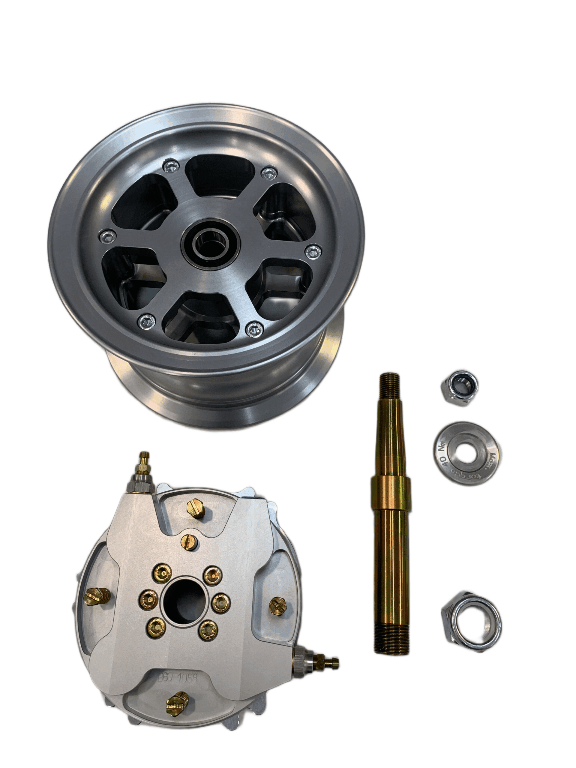 Disk 6" Neco s 4-pístovou brzdou a hřídelí - Obrázek 4