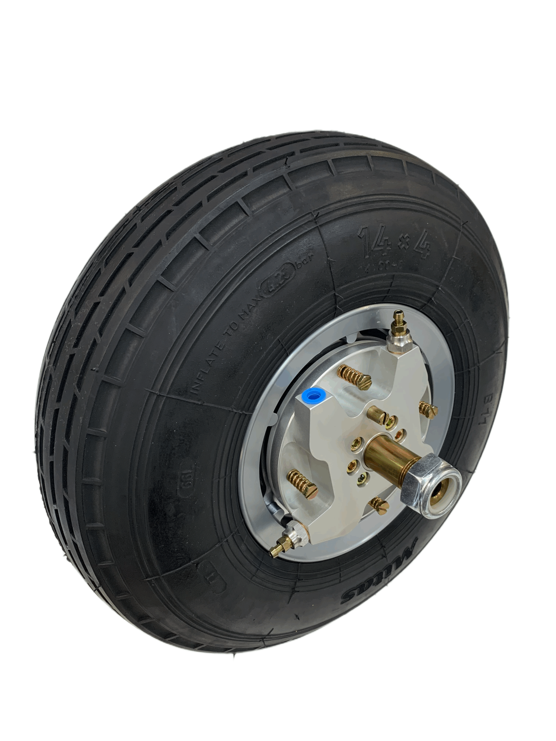 Disk 6" Neco s 4-pístovou brzdou a hřídelí - Obrázek 3